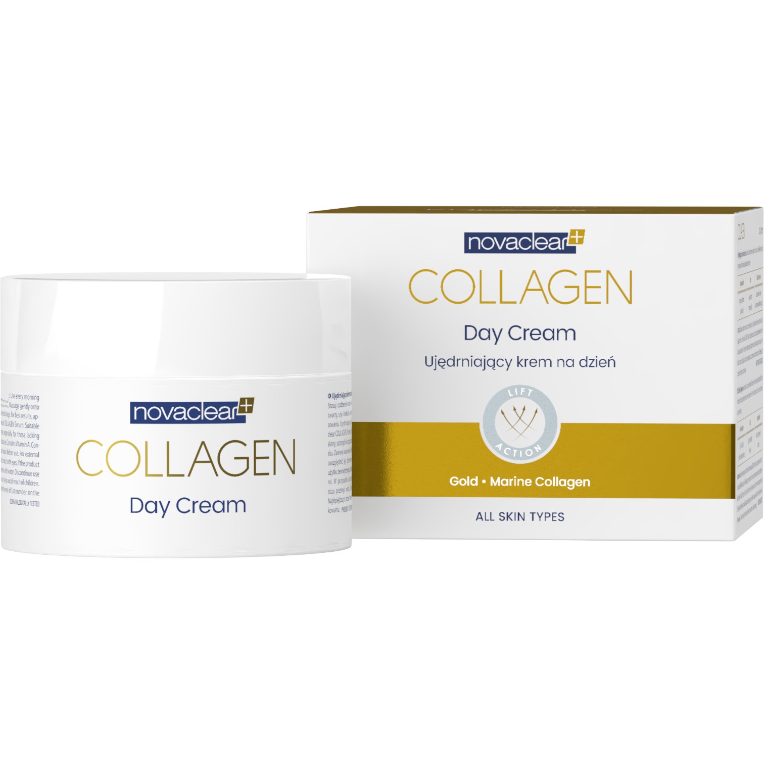 Novaclear Collagen Ujędrniający krem na dzień