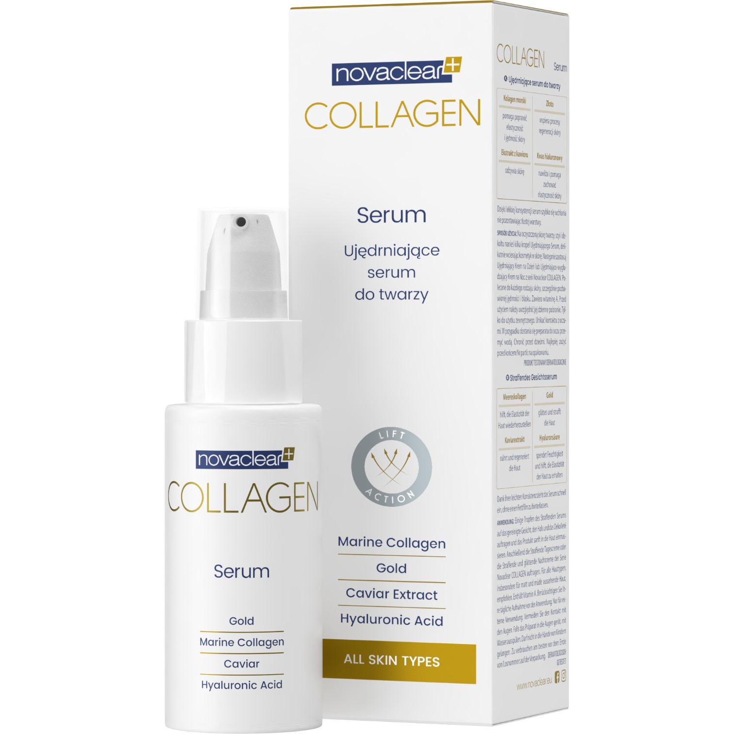 Novaclear Collagen Serum do twarzy