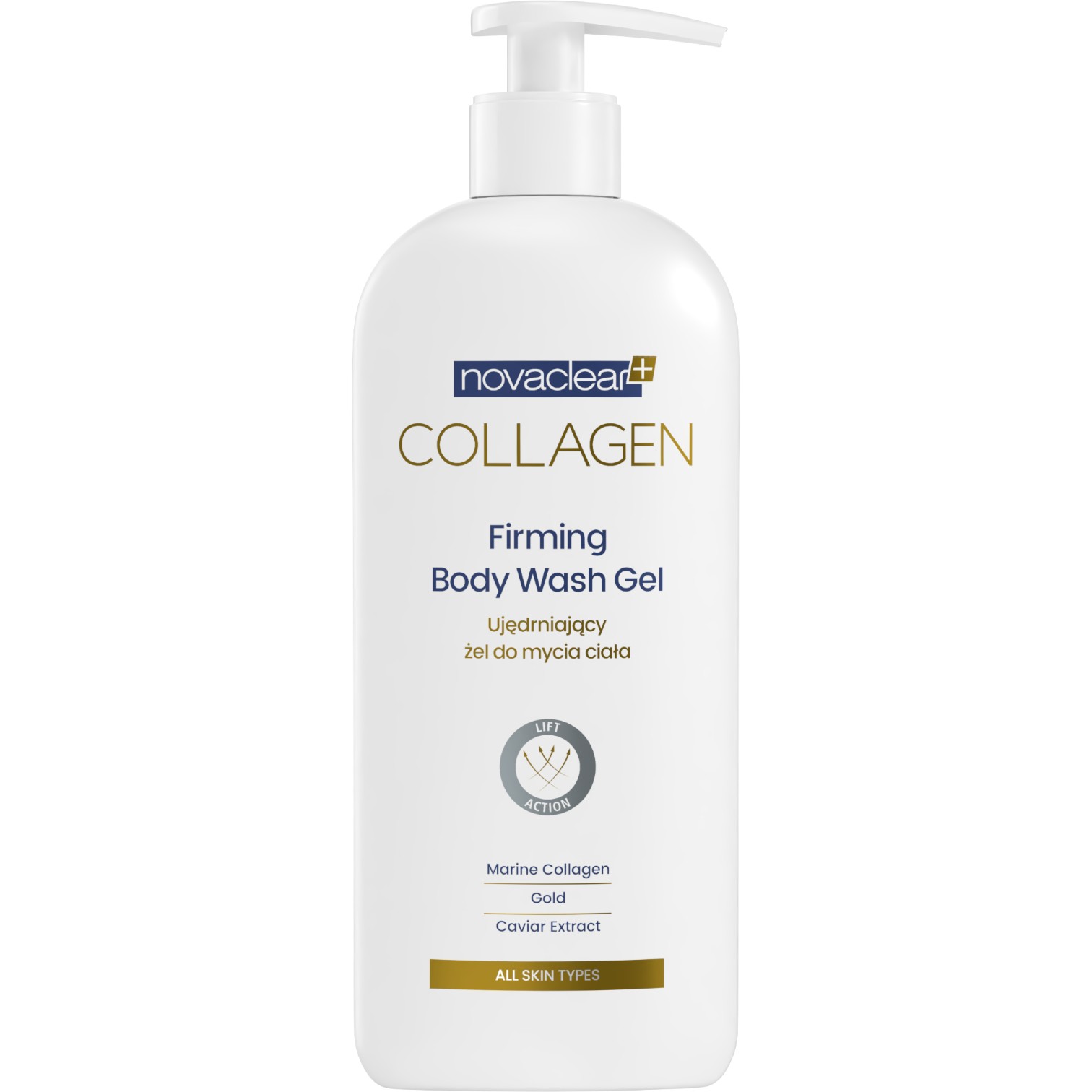 Novaclear Collagen Ujędrniający żel do mycia ciała