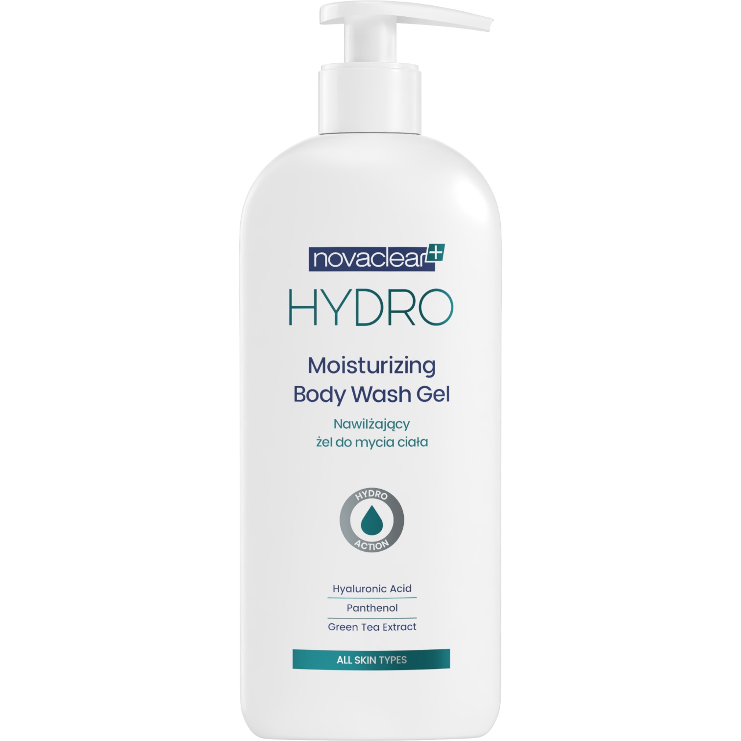 Novaclear Hydro Nawilżający żel do mycia ciała