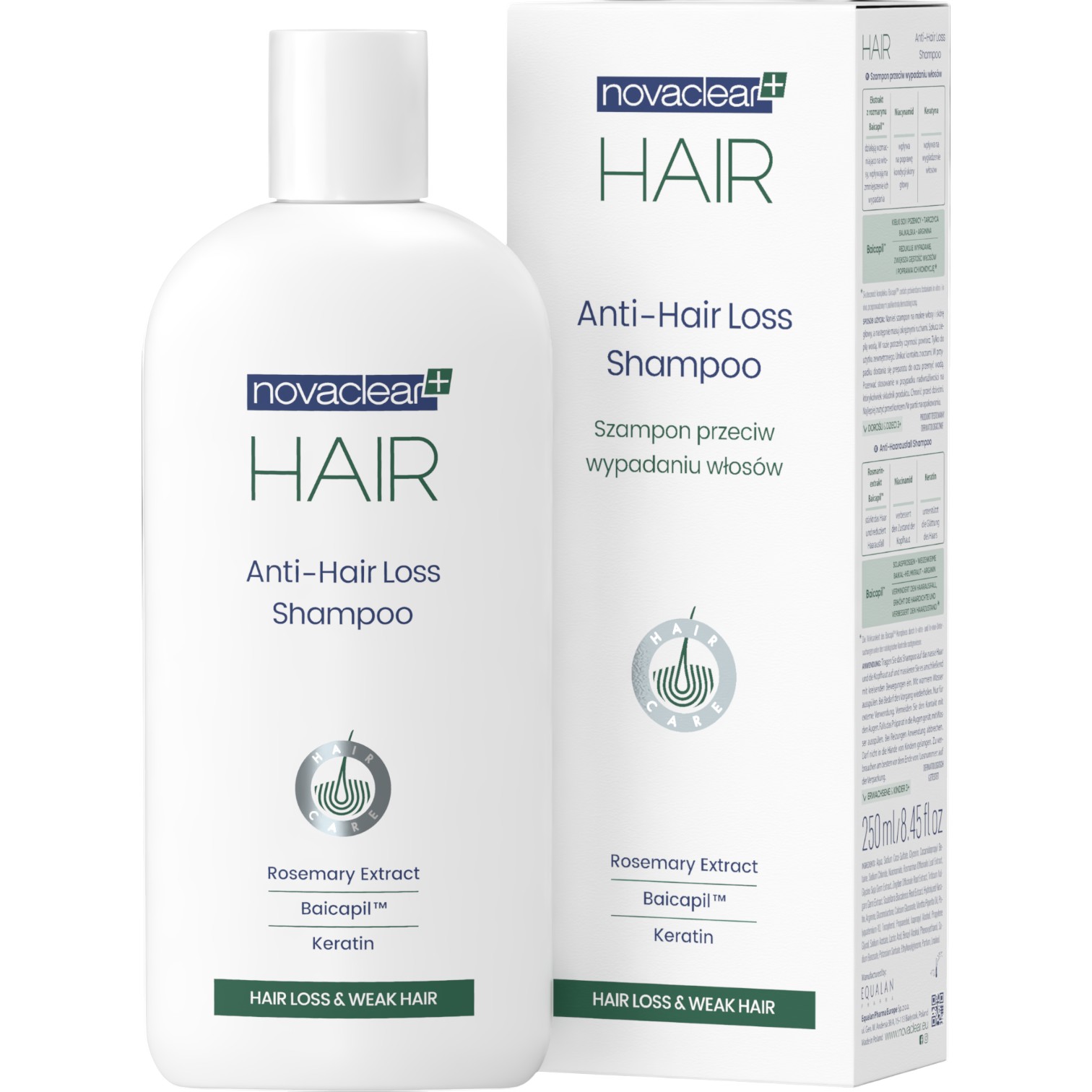 Novaclear Hair Shampoo Anticaduta Capelli-image
