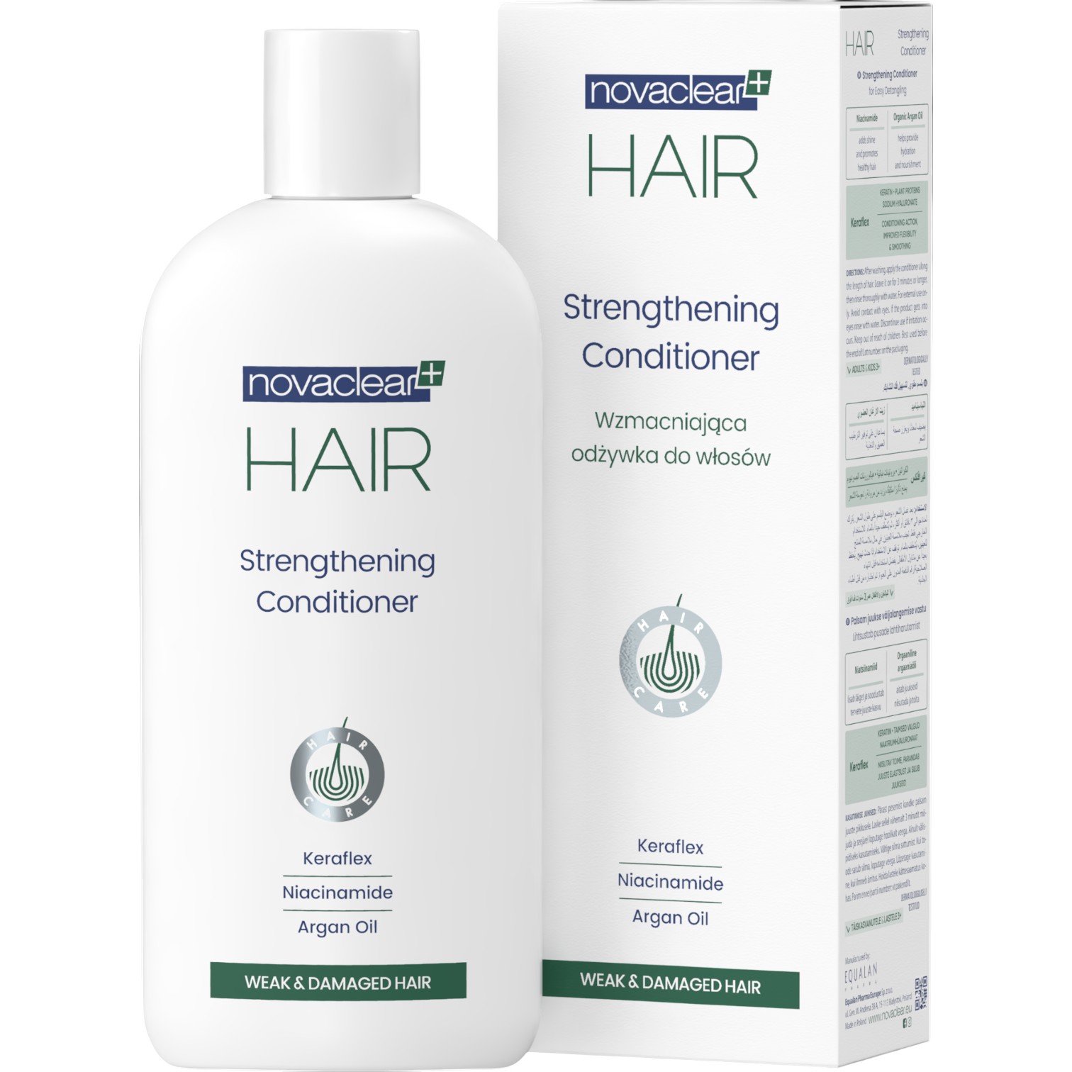 Novaclear Hair Odżywka wzmacniająca włosy