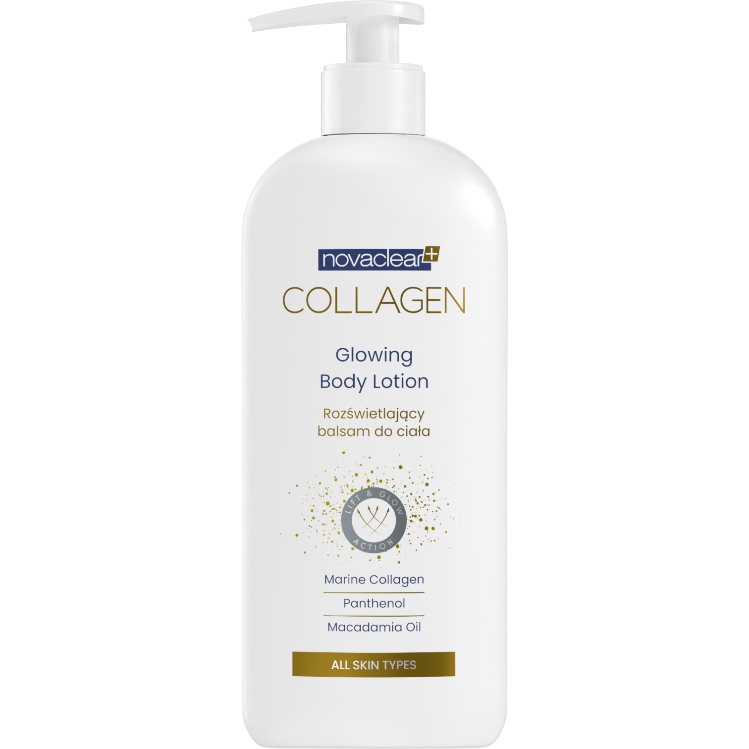 Novaclear Collagen Rozświetlający balsam do ciała