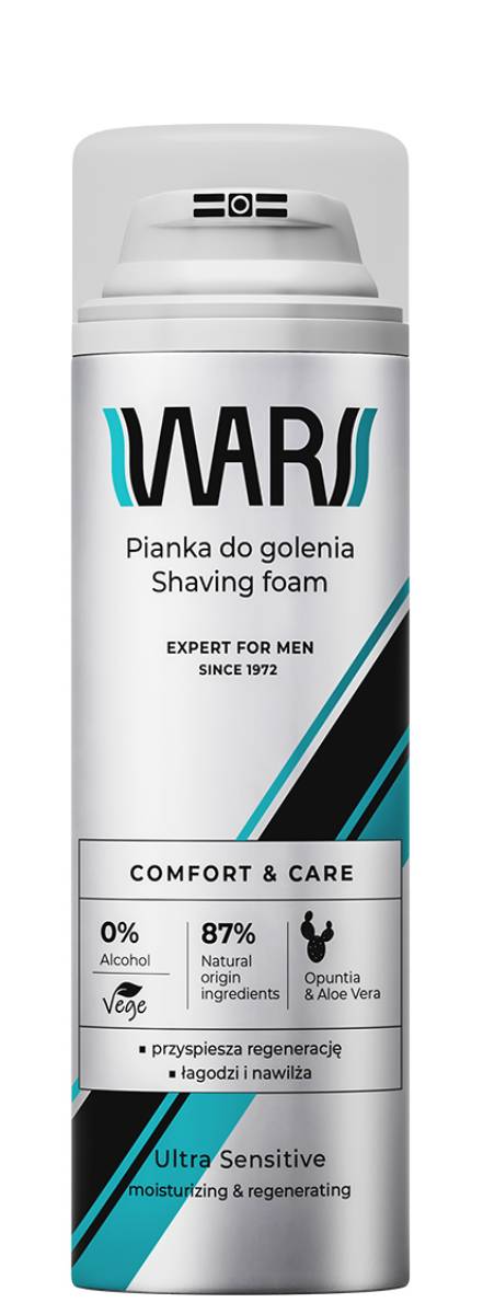 Wars Expert For Men Pianka do golenia Ultra Sensitive 200ml