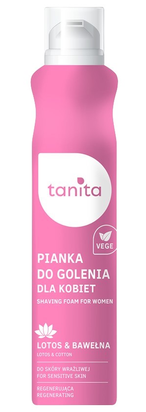 Tanita Vegan Schiuma da Barba Loto & Cotone 200 ml 200 ml
