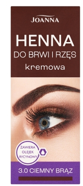 Joanna Henna do rzęs, Brązowa 