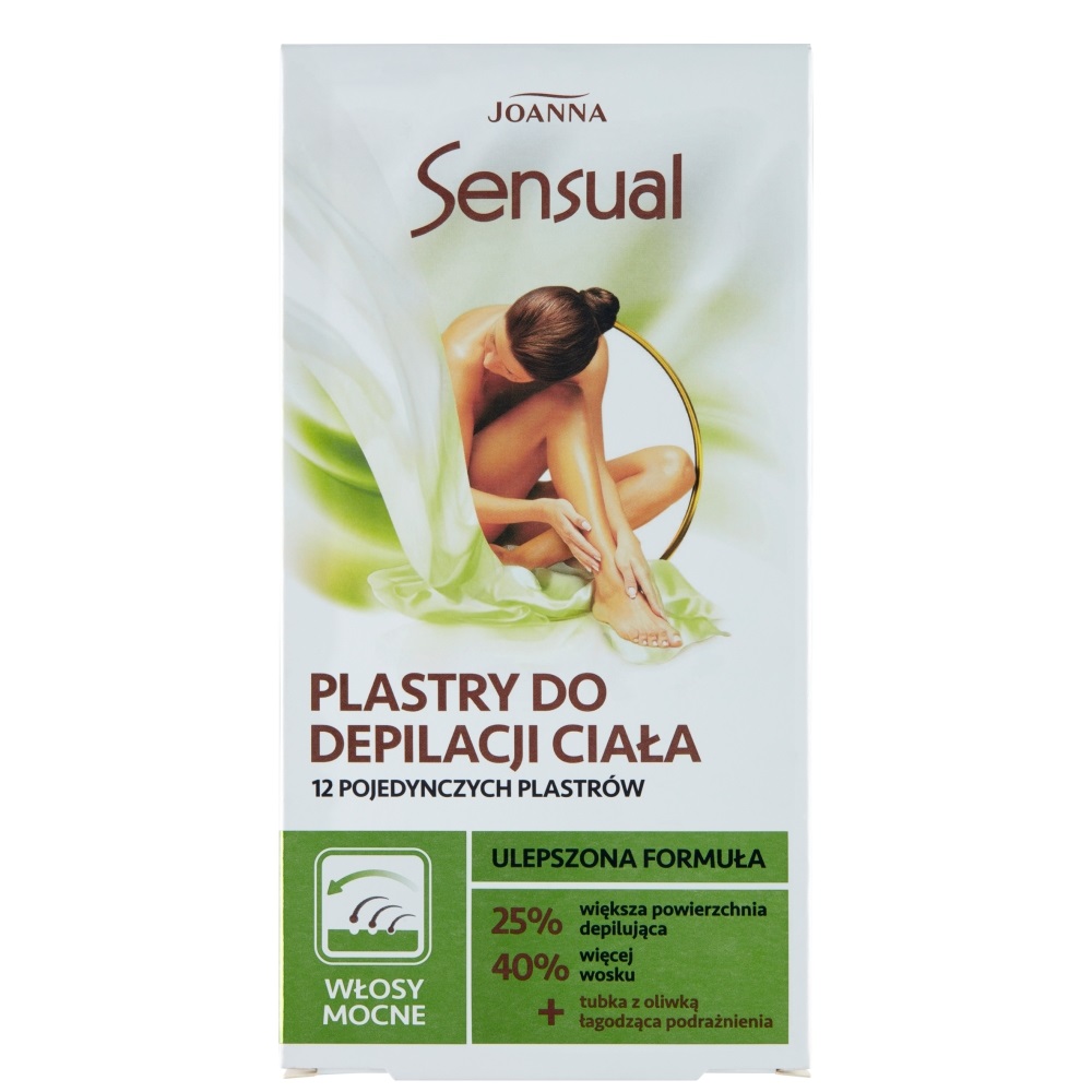 Joanna Sensual Plastry do depilacji ciała 