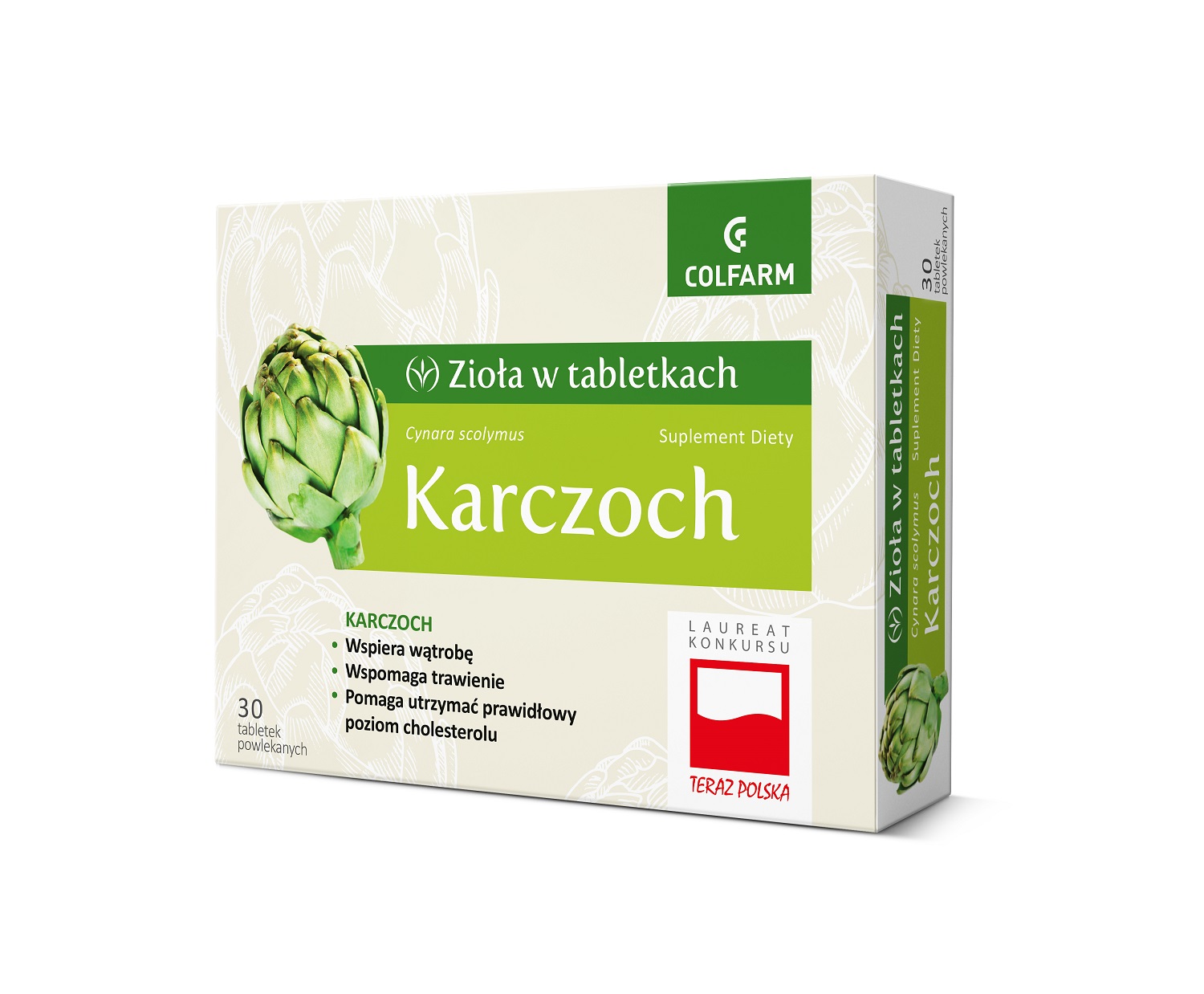 Colfarm Karczoch, 30 tabletek