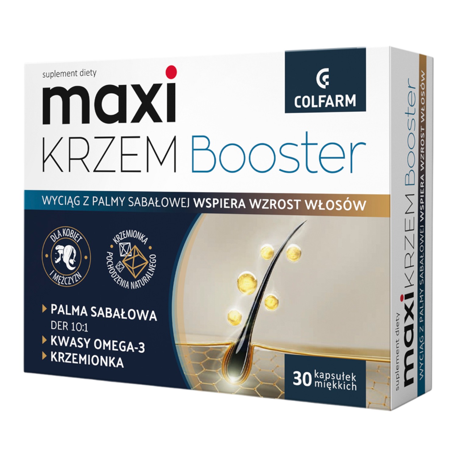 Maxi Krzem Booster Kapsułki, 30 szt.