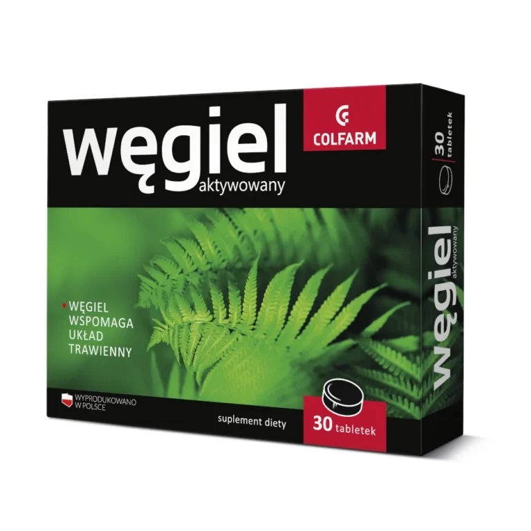 Colfarm Wegiel aktywowany Tabletki
