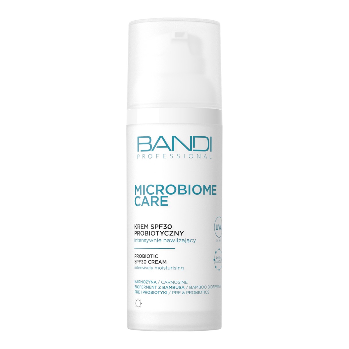 Bandi Microbiome Care Probiotyczny intensywnie nawilżający krem SPF30