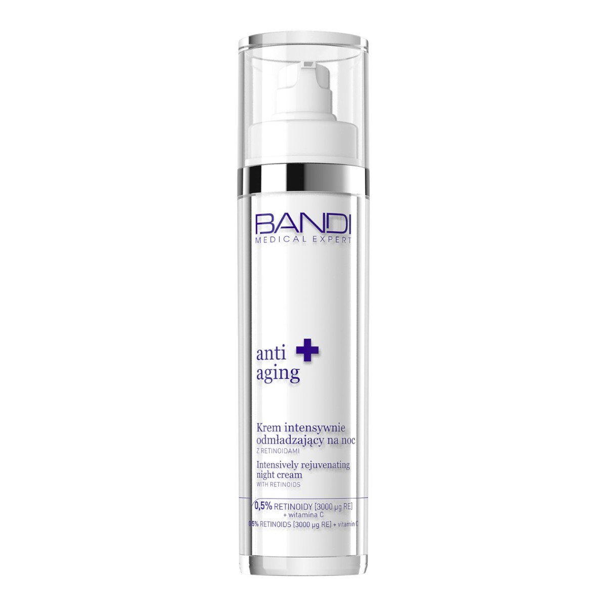 Bandi Medical Expert Anti Aging Krem intensywnie odmładzający na noc z retinoidami 