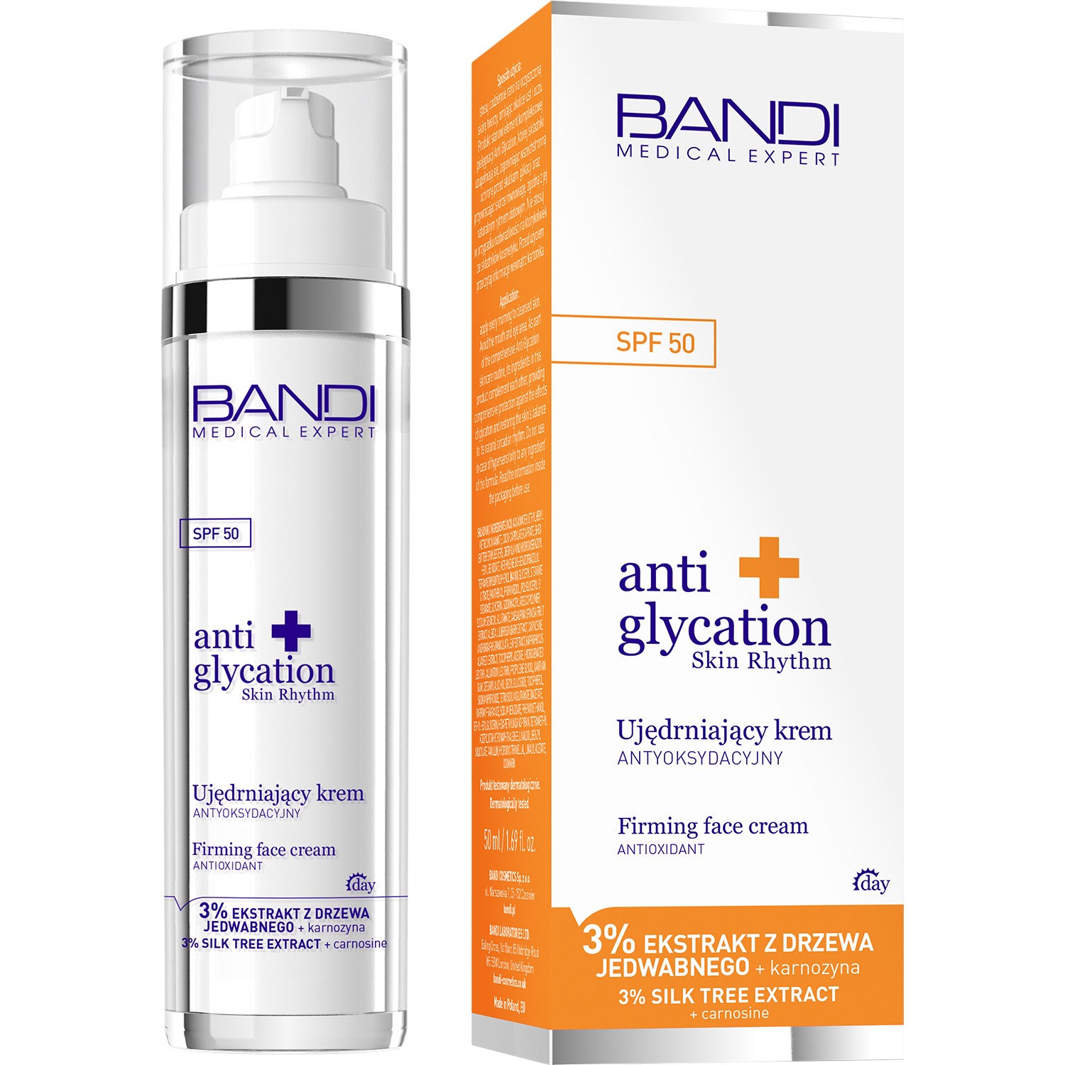 Bandi Anti Glycation Skin Rhythm Ujędrniający krem antyoksydacyjny 