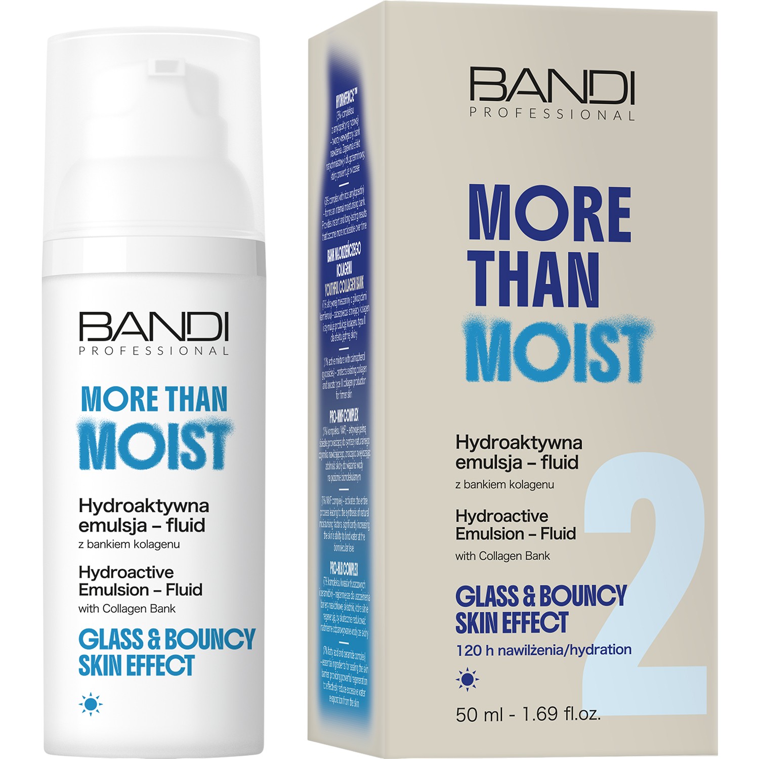 Bandi More Than Moist Hydroaktywna emulsja-fluid z bankiem kolagenu