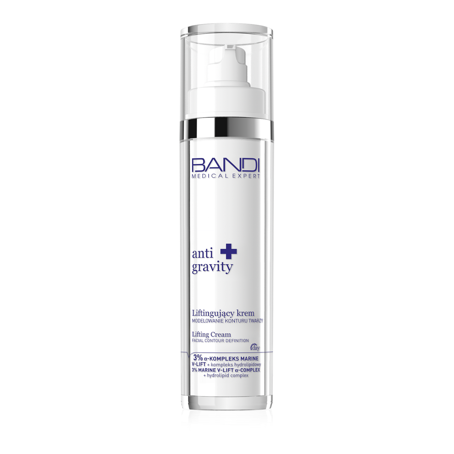 Bandi Medical Expert Anti Gravity Liftingujący krem na dzień modelowanie konturu twarzy