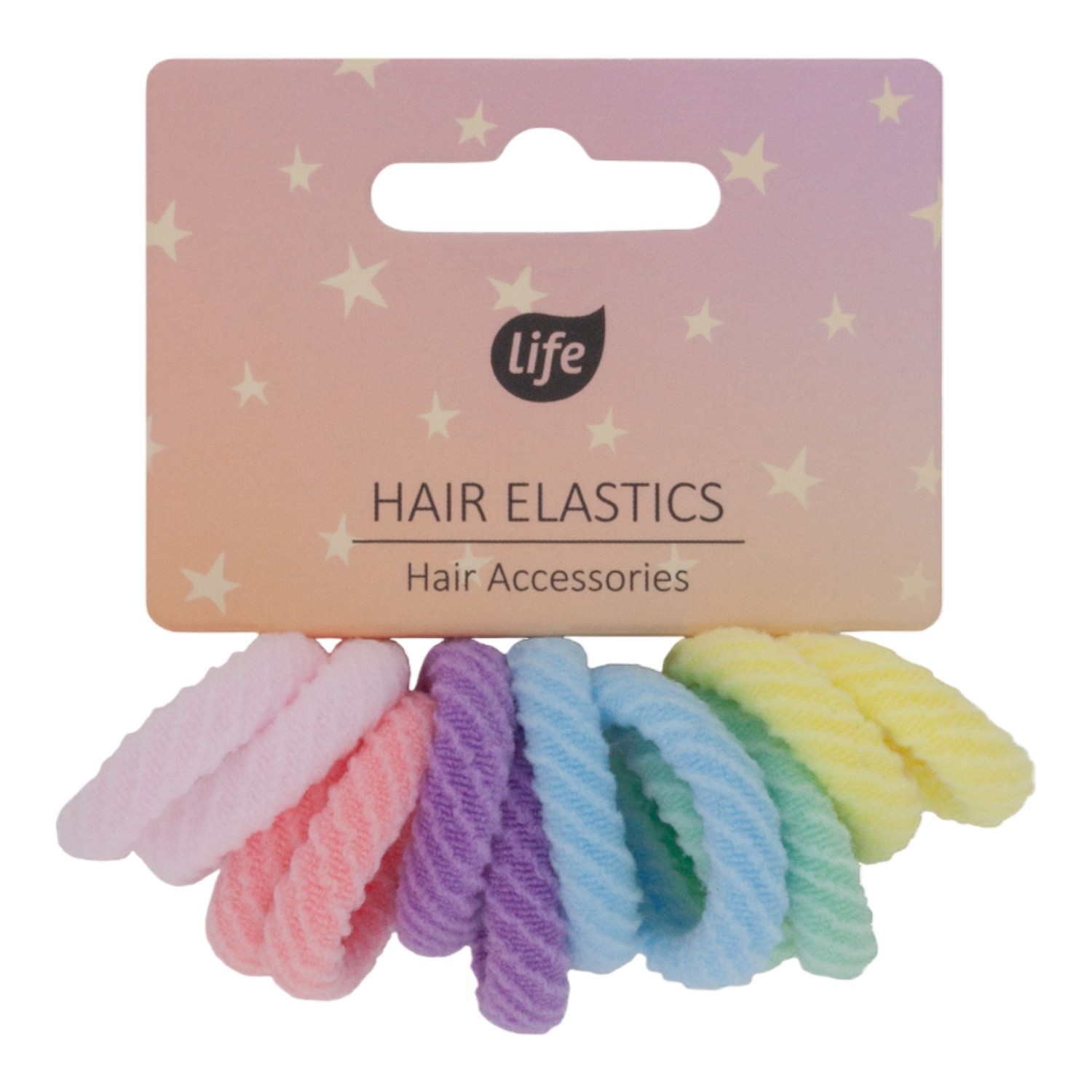 Life Gumki do włosów dla dzieci, mix 12 szt.