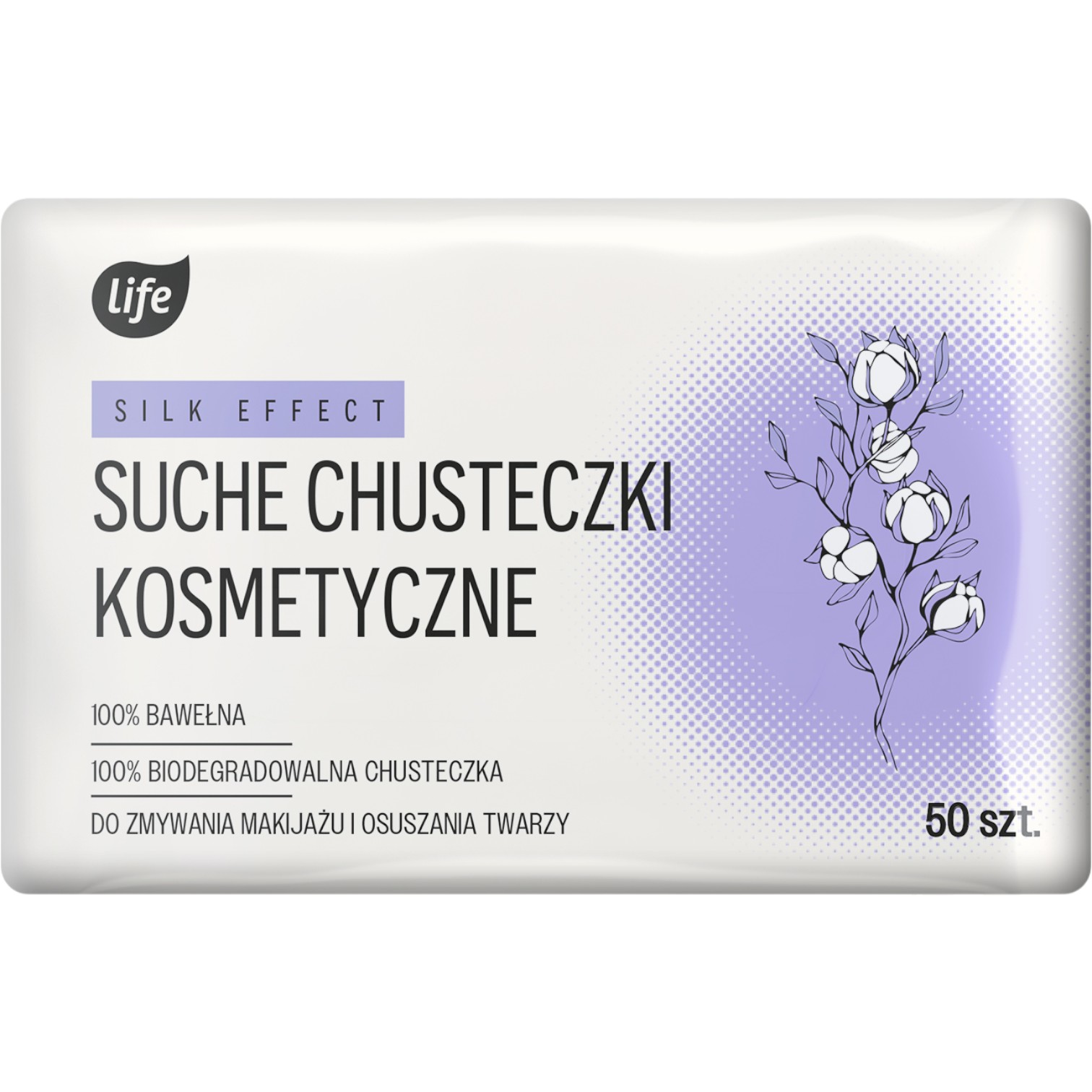 Life Suche Chusteczki kosmetyczne, 50 szt.