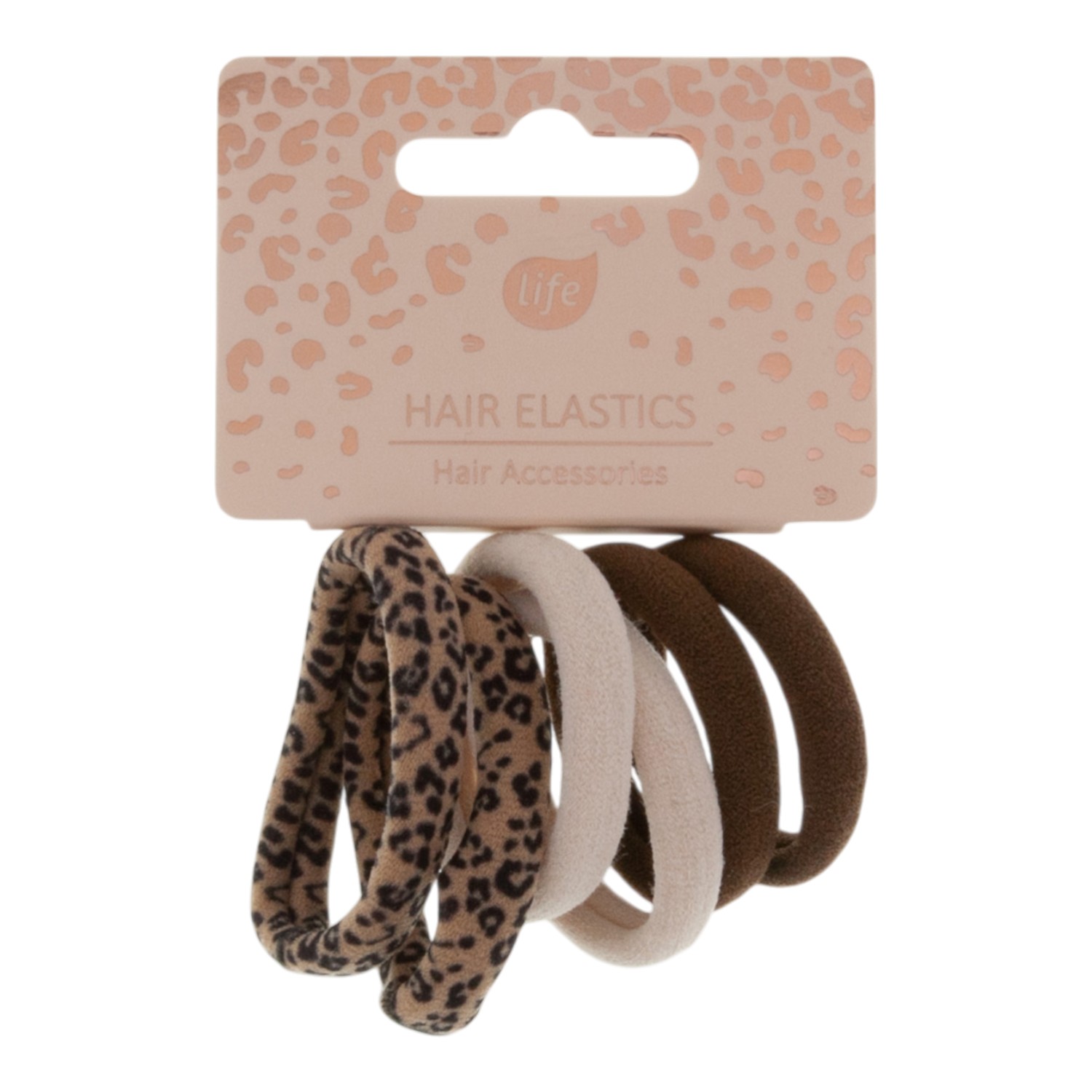 Life Gumki do włosów pantera 6 szt.
