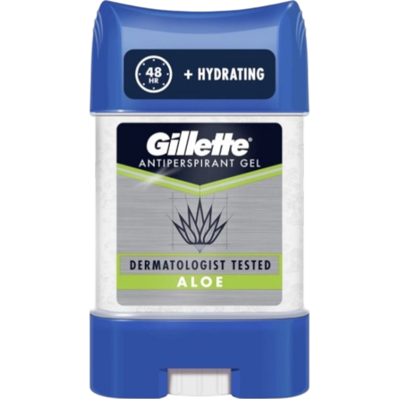 Gillette Sztyft Aloes, Antyperspirant w postaci przezroczystego żelu 