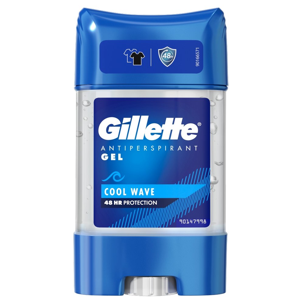 Gillette Sztyft Coll Wave, Antyperspirant w postaci przezroczystego żelu 