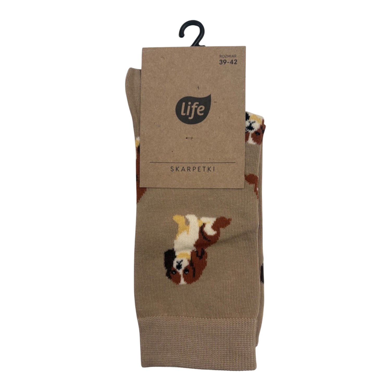 Life Skarpety bawełniane Piesek Cocker Spaniel mocca, 39-42