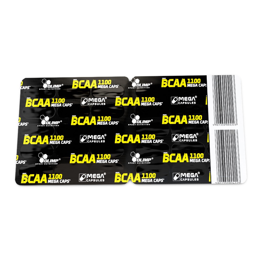 Olimp BCAA 1100 mg Mega Caps Kapsułki, 30 szt.