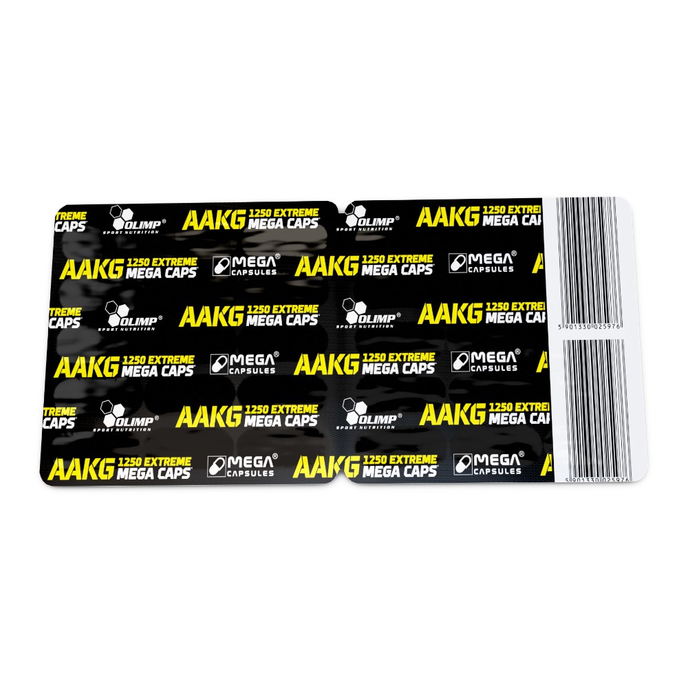 Olimp AAKG 1250 Extreme Mega Caps Kapsułki, 30 szt.