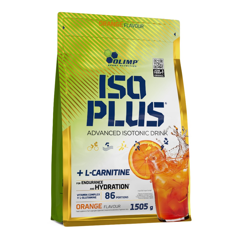 Zdjęcia - Napój izotoniczny Olimp Iso Plus Powder Smak pomarańczowy Proszek do rozpuszczania, 1505 g ml