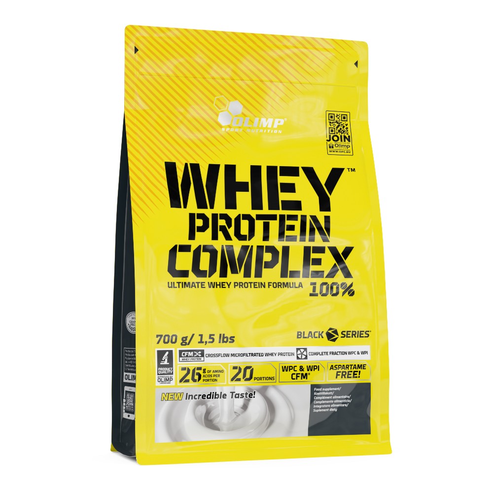 Olimp Whey Protein Complex 100% Smak lodów waniliowych Proszek, 700 g