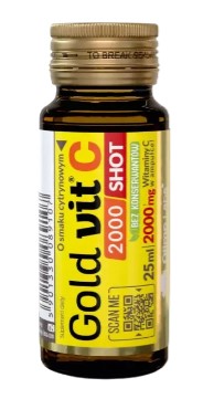 Olimp Gold-Vit C 2000 Shot Płyn 25 ml 25 ml