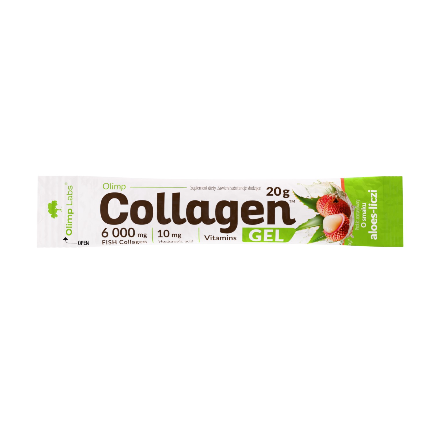 Olimp Collagen Gel Aloes-Liczi, 20 g
