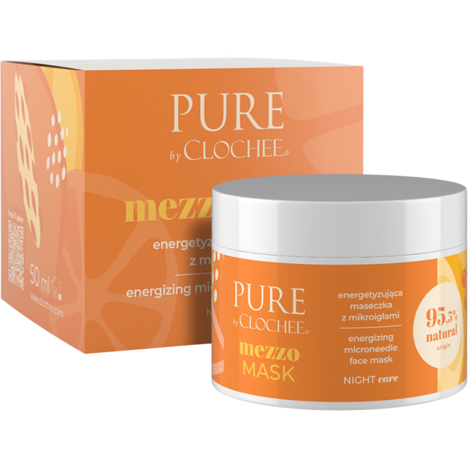 Pure by Clochee Mezzo Mask Eanergetyzująca maseczka z mikroigłami