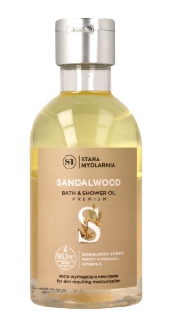 Stara Mydlarnia Sandalwood Olio bifasico da bagno e doccia 250 ml