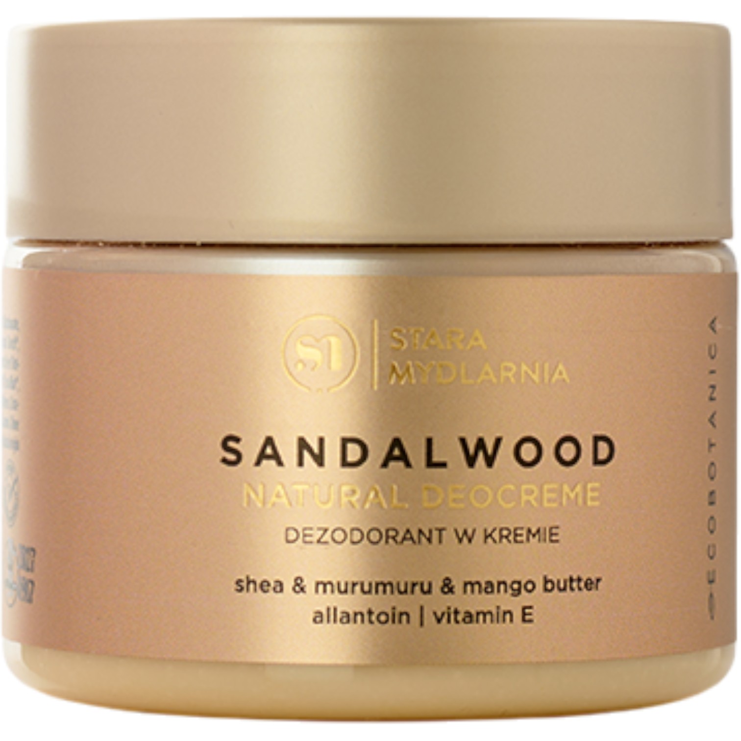 Stara Mydlarnia antyperspirant w kremie, Sandalwood