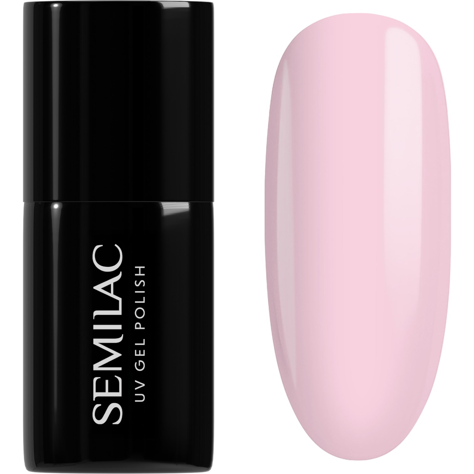 Semilac UV Hybrid Lakier hybrydowy, 002 Delicate French Delicate French
