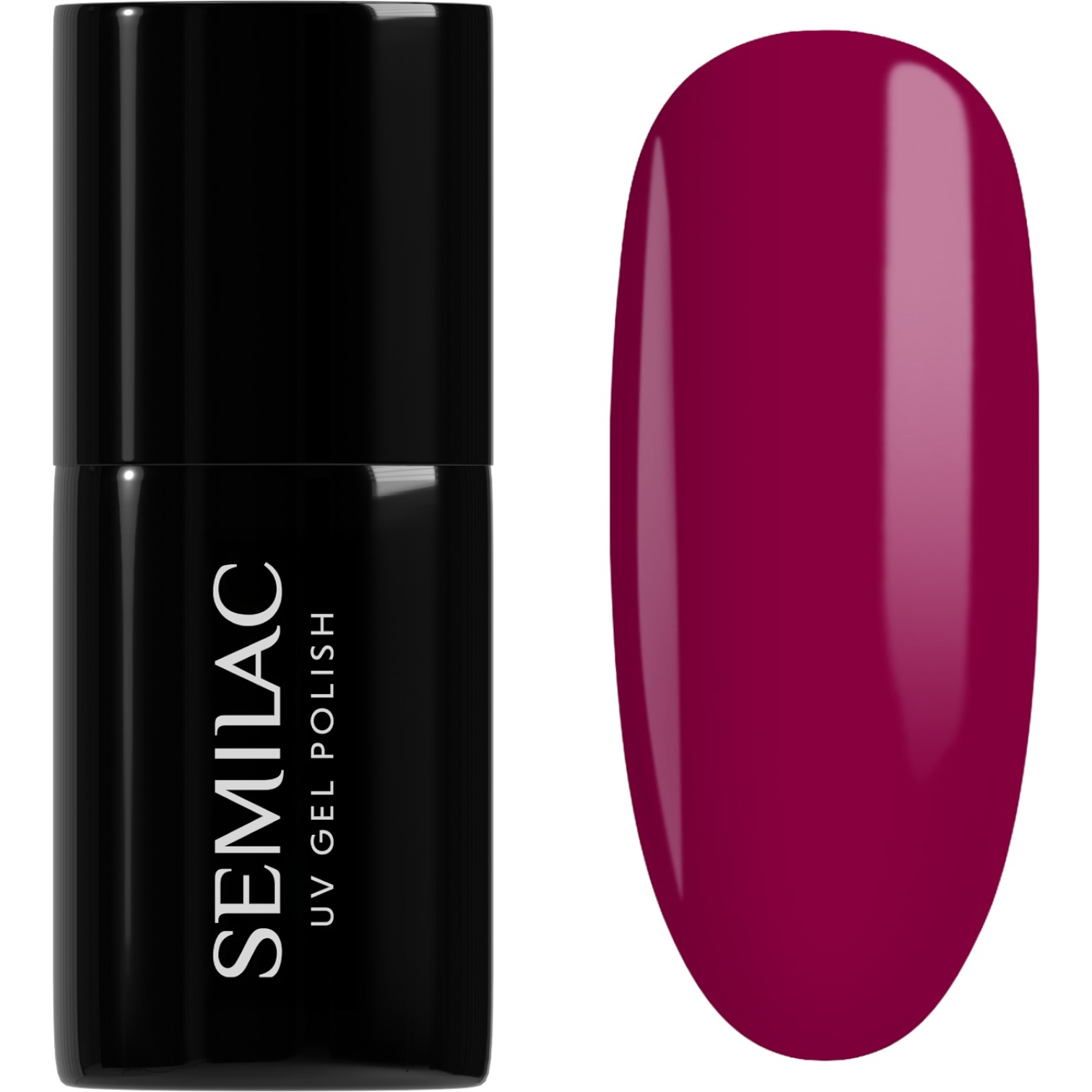 Semilac UV Hybrid Lakier hybrydowy, 028 Classic Wine Classic Wine