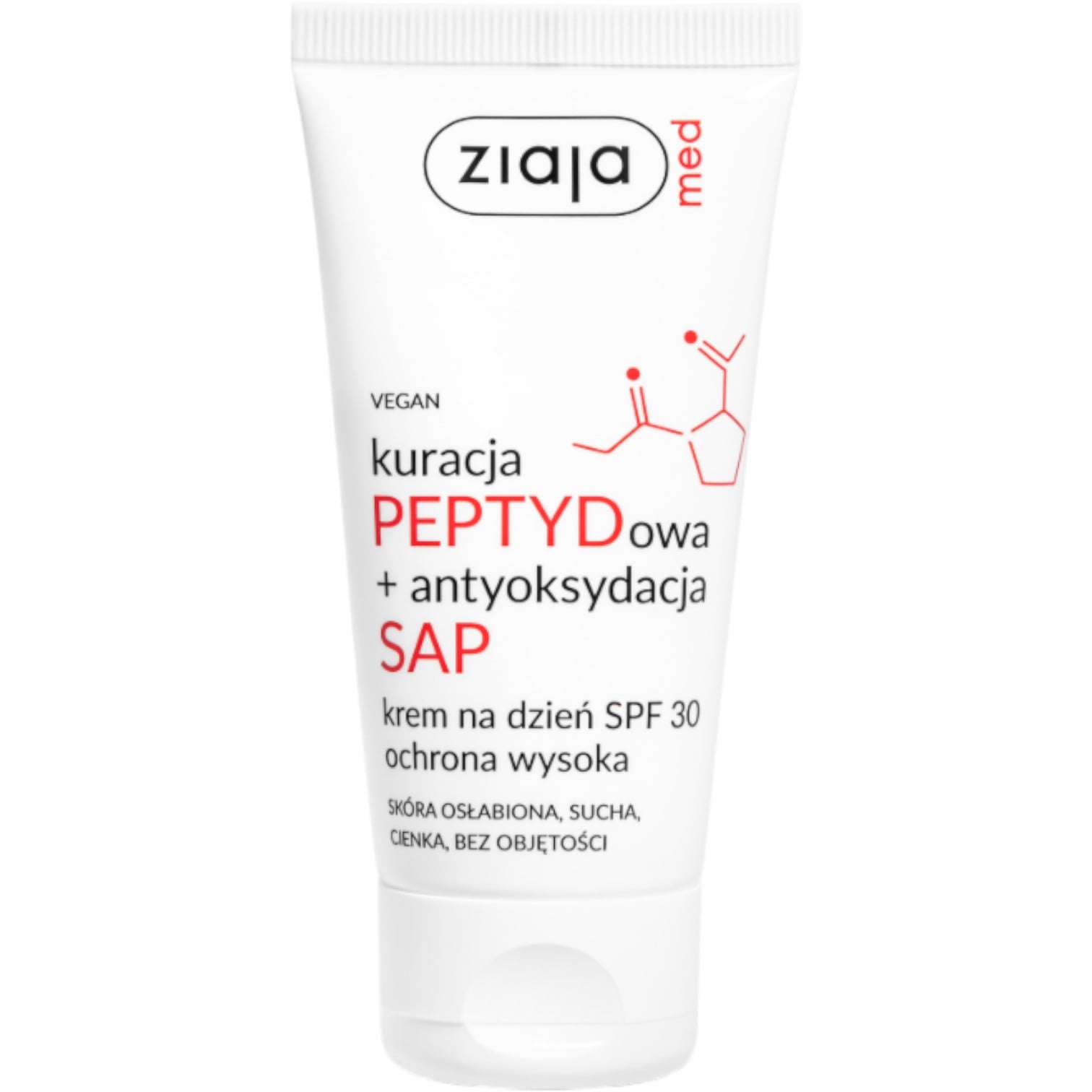 Ziaja Med Kuracja Peptydowa, Krem na dzień, SPF30 