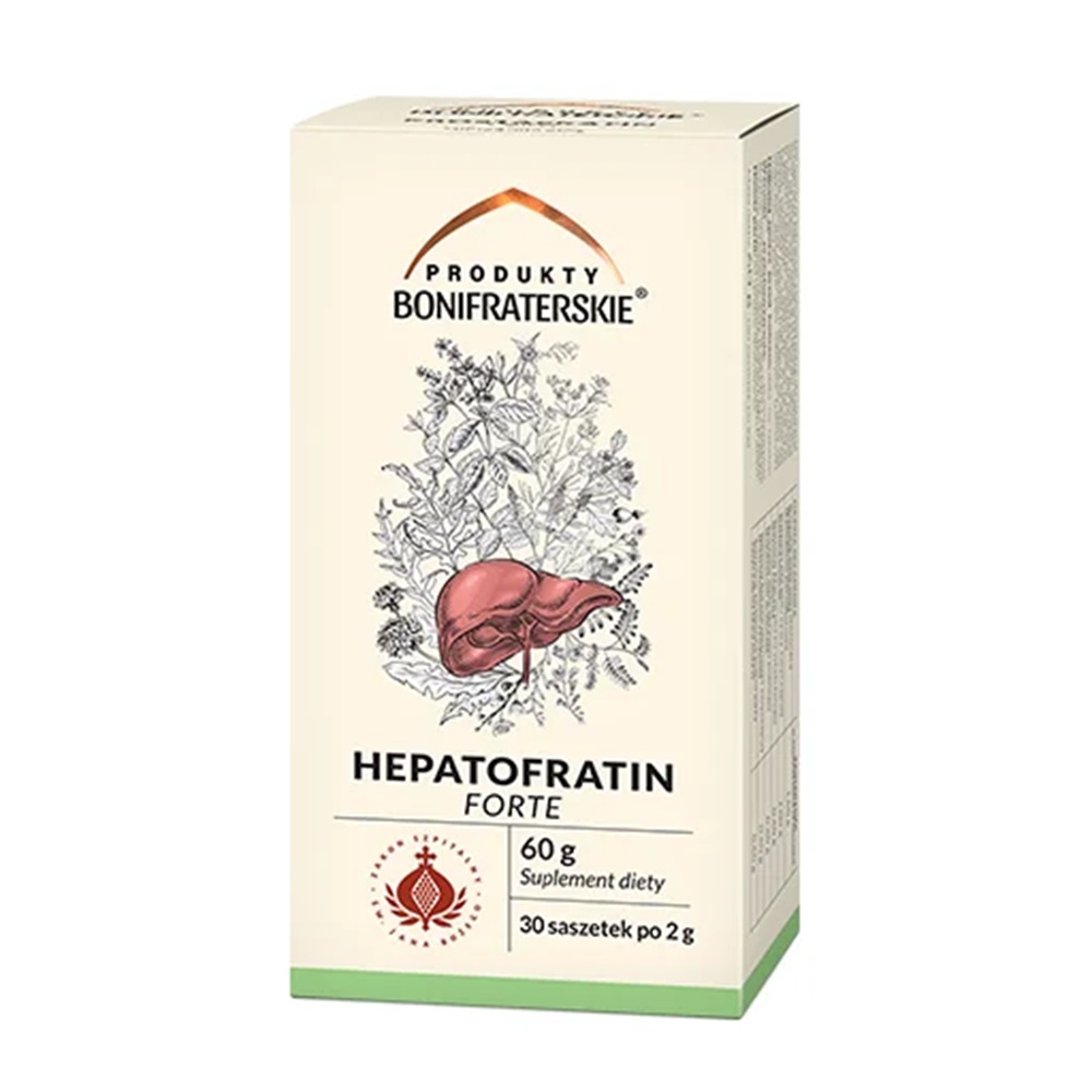 Hepatofratin Forte Suplement diety, Proszek 30 sasz. x 2g