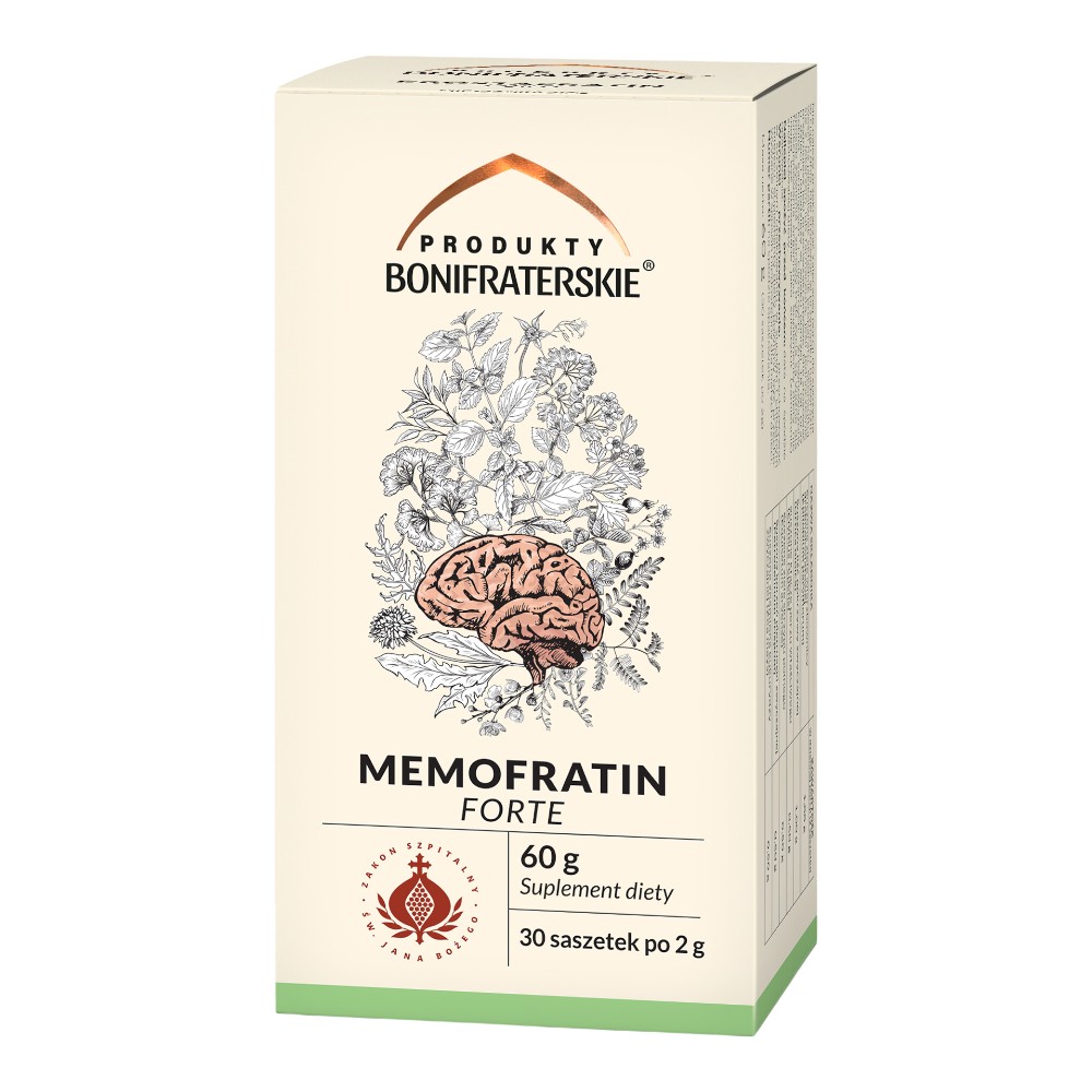 Memofratin Forte Zioła w saszetkach, 30 szt.