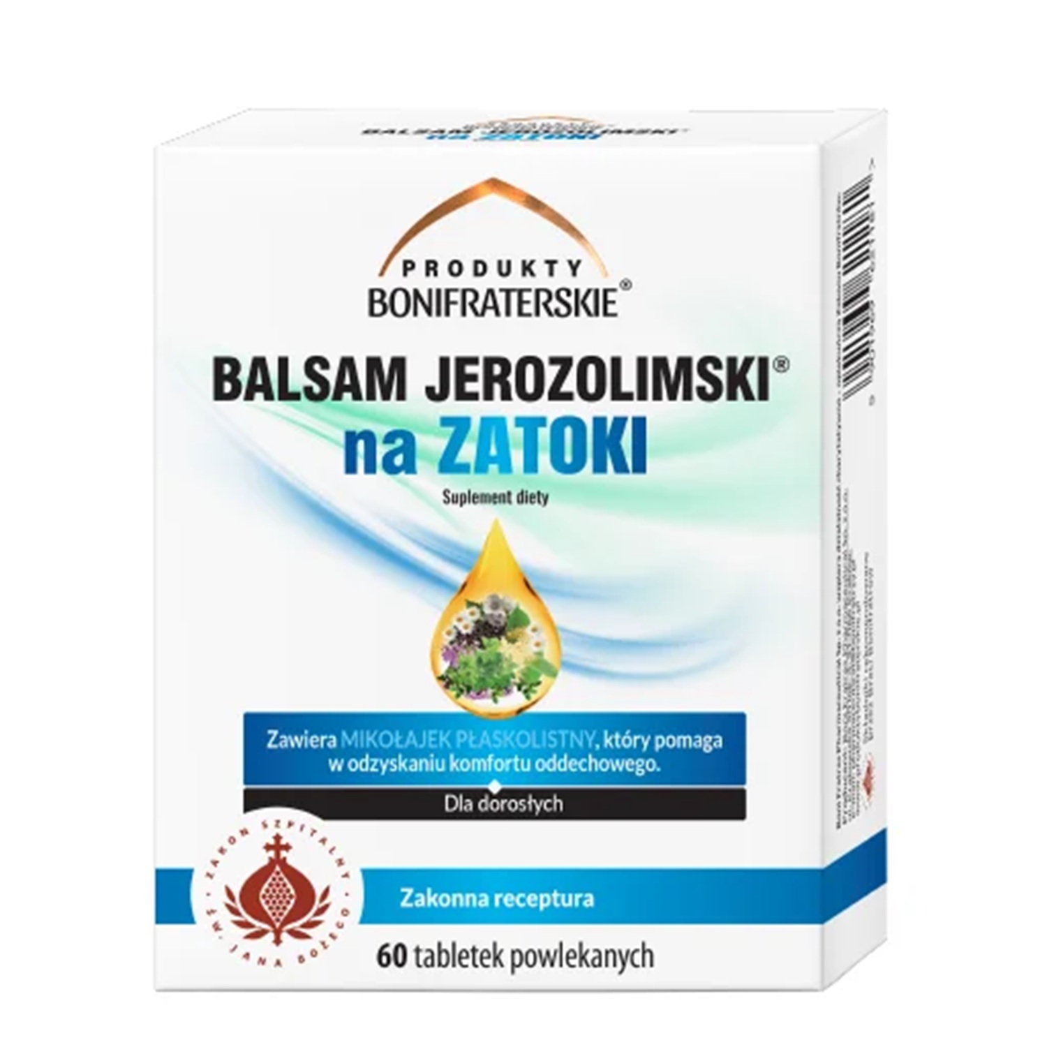Balsam Jerozolimski na Zatoki, Tabletki Powlekane 60 szt.