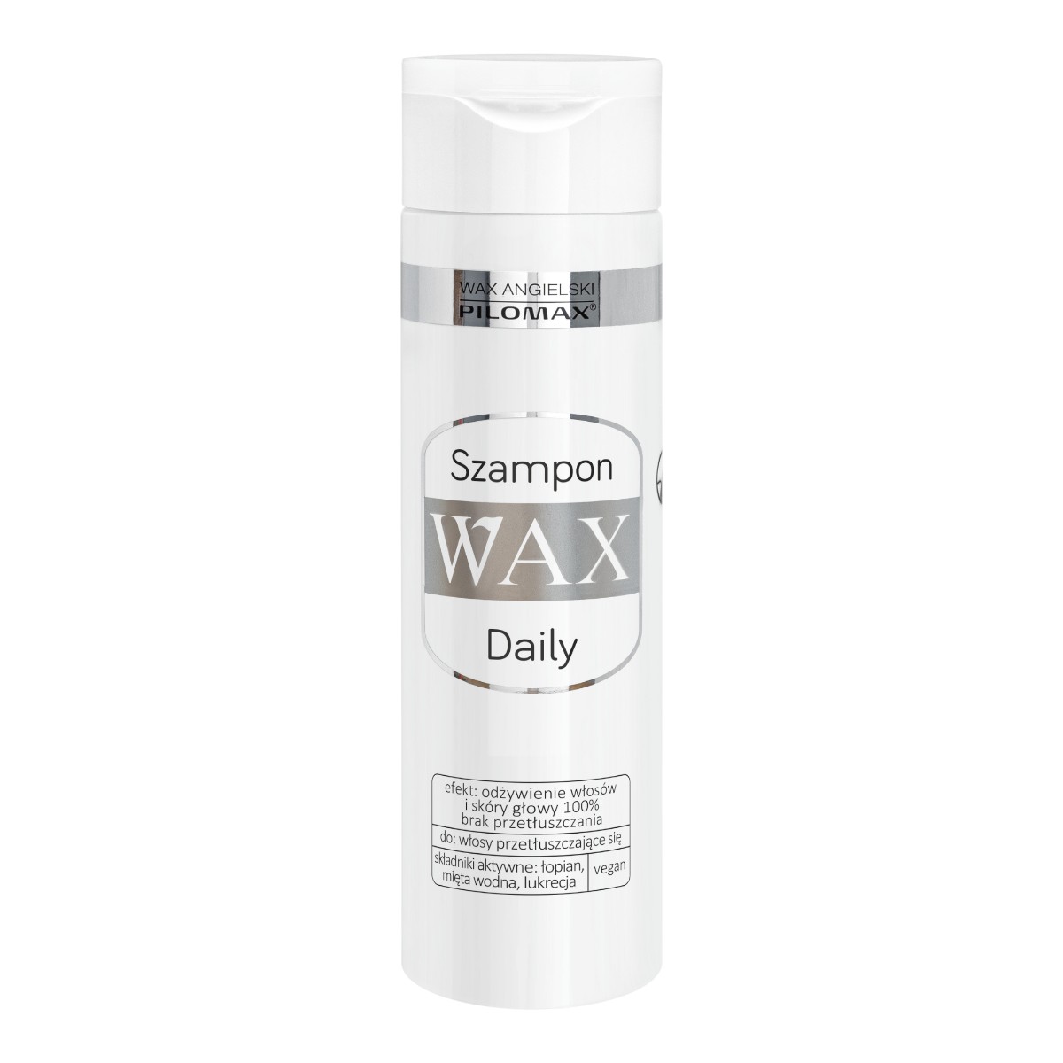 WAX Szampon do włosów przetłuszczających się, 200 ml