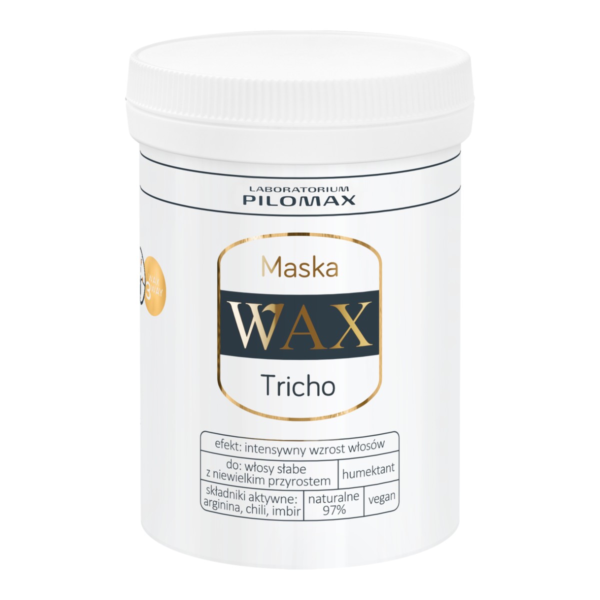 WAX Tricho  Maska przyspieszająca wzrost włosów i porost nowych, 240 ml