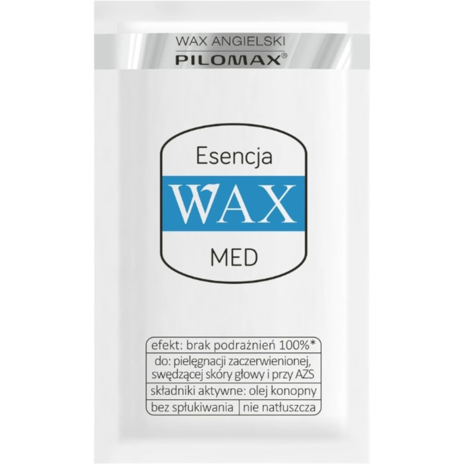 WAX MED Emulsja na suchą skórę i swędzenie z olejem konopnym, 10 ml