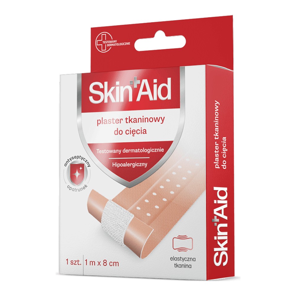 Skin Aid Plaster tkaninowy do cięcia 1m x 8cm