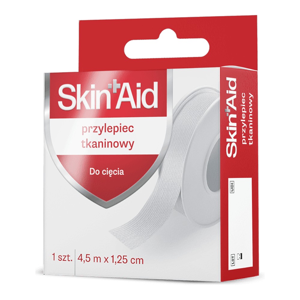 Skin Aid Przylepiec tkaninowy 4,5m x 1,25cm