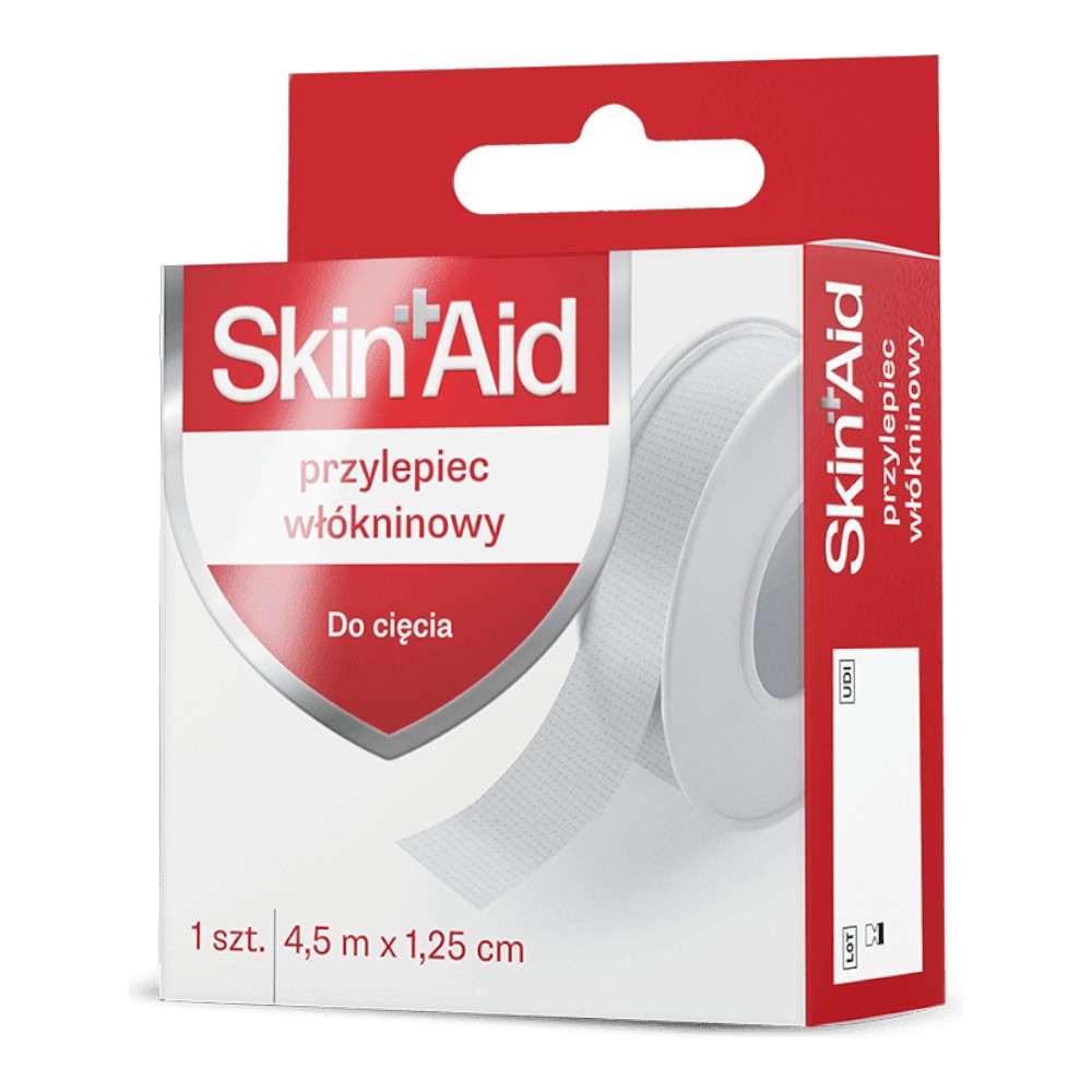 Skin Aid Przylepiec włókninowy 4,5m x 1,25cm