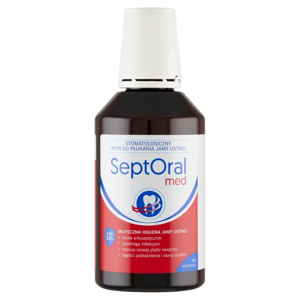 SeptOral Med, Płyn do płukania jamy ustnej, 300 ml 300 ml