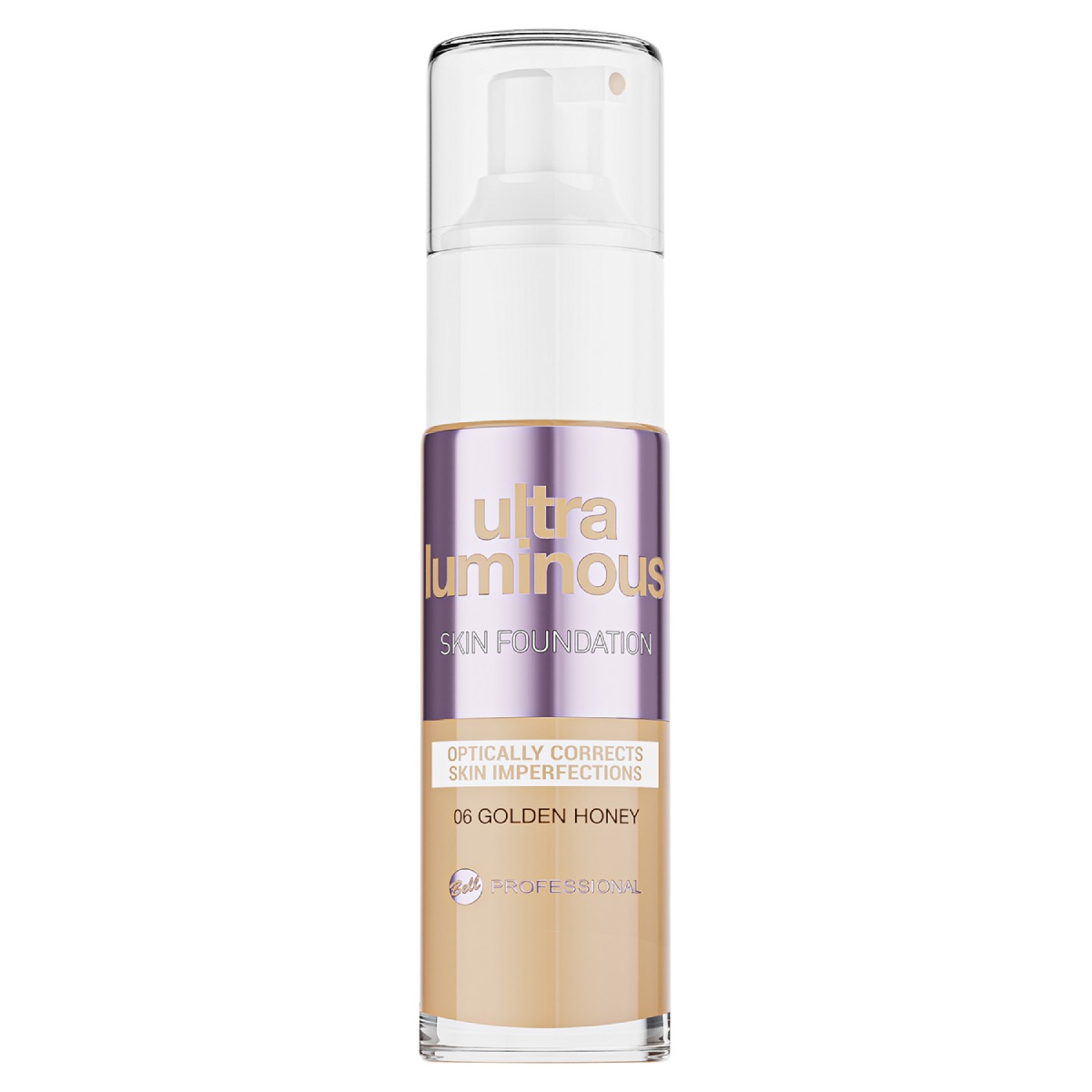 Bell Professional Luminous Skin Foundation Rozświetlający podkład do twarzy, 06 Golden Honey
