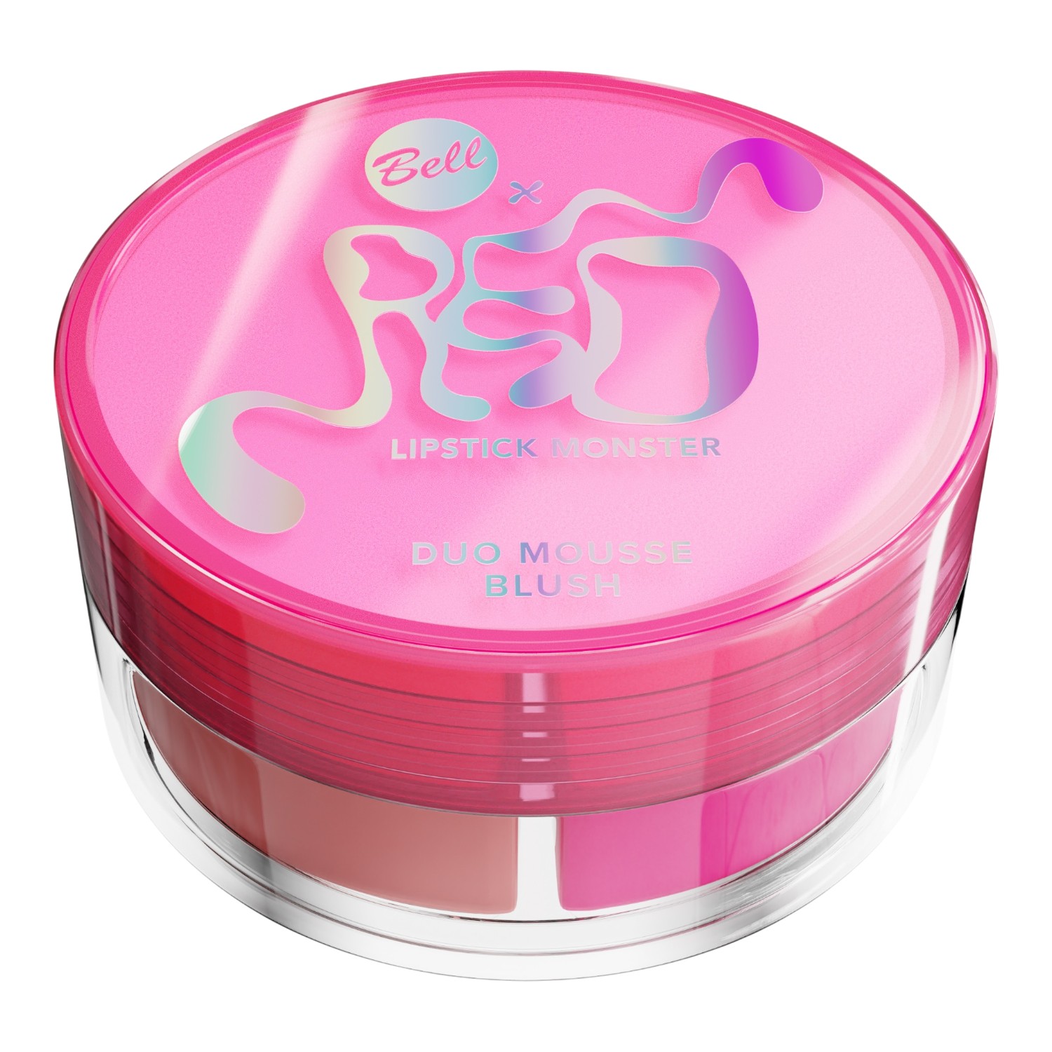 Bell x RLM Duo Mousse Blush Dwukolorowy róż w musie 001