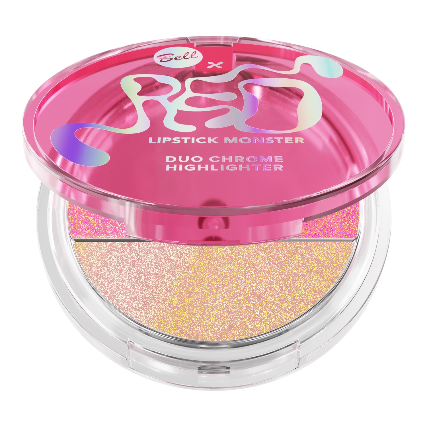 Bell x RLM Duo Chrome Highlighter Rozświetlacz do twarzy 001 